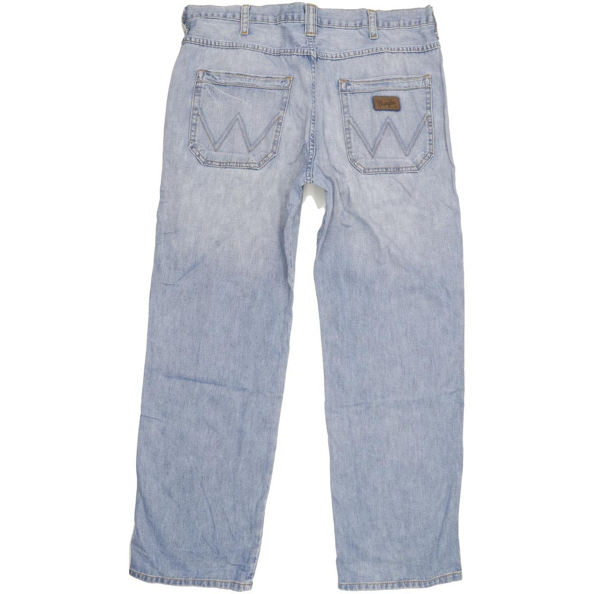 Wrangler Benton Men Blue Straight Regular Jeans W36 L30