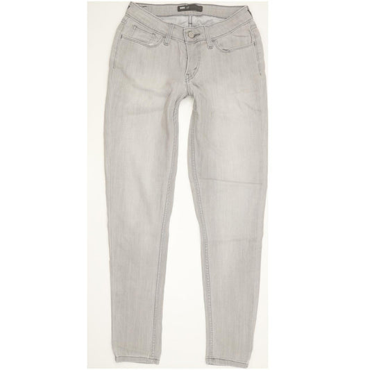 Levi's Women Grey Skinny Slim Stretch Jeans W27 L29