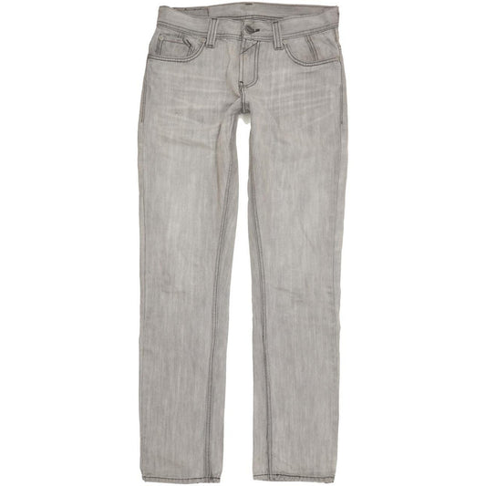 Levi's 511 Men Grey Straight Slim Jeans W30 L32