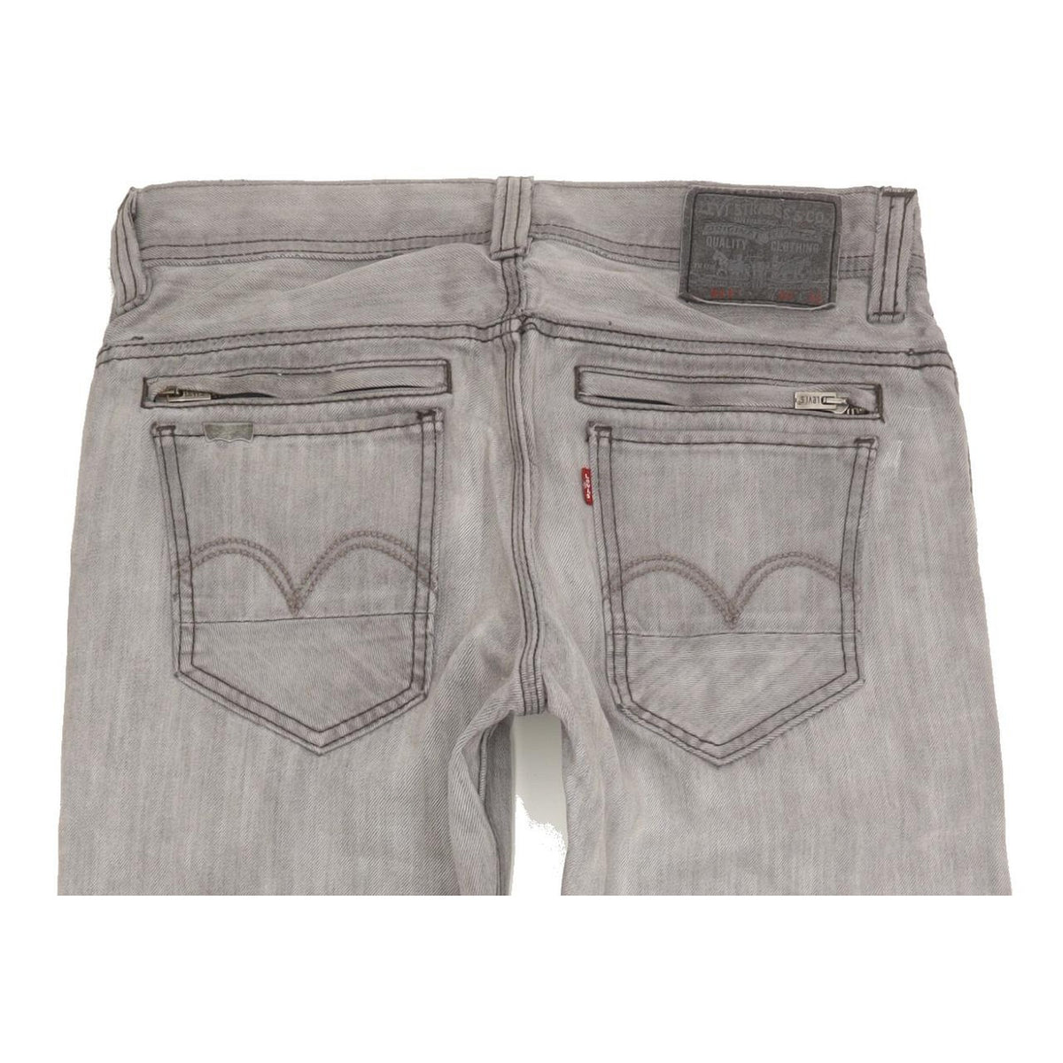 Levi's 511 Men Grey Straight Slim Jeans W30 L32