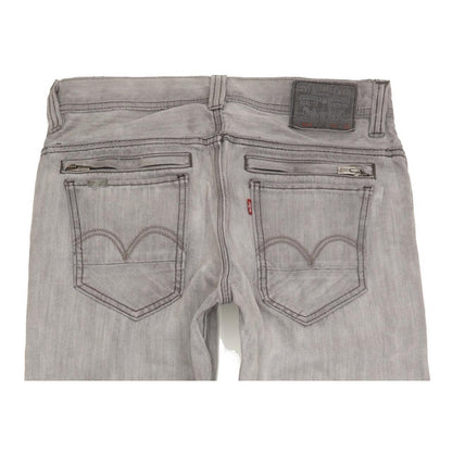 Levi's 511 Men Grey Straight Slim Jeans W30 L32