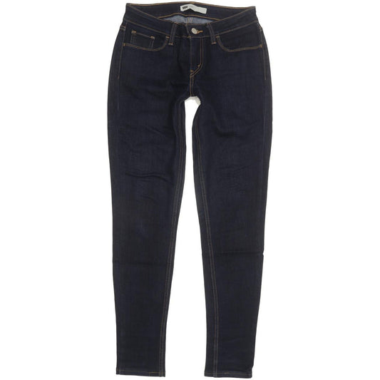 Levi's Women Blue Skinny Slim Stretch Leggings W26 L30