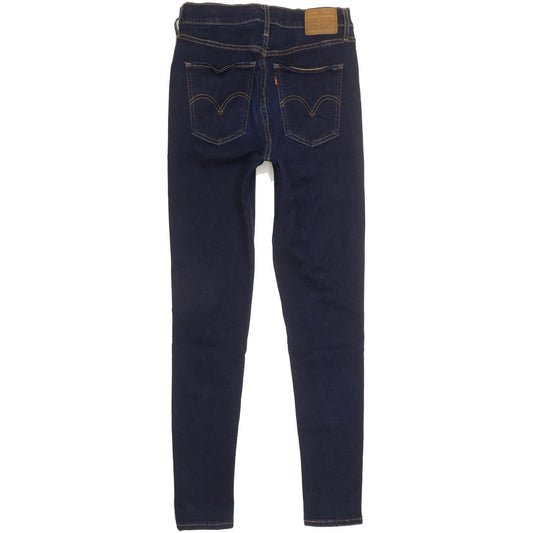 Levi's Mile Blue Skinny Slim Stretch Jeans High Waisted W30 L29