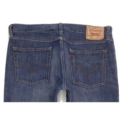 Levi's 514 Men Blue Straight Slim Jeans W36 L33