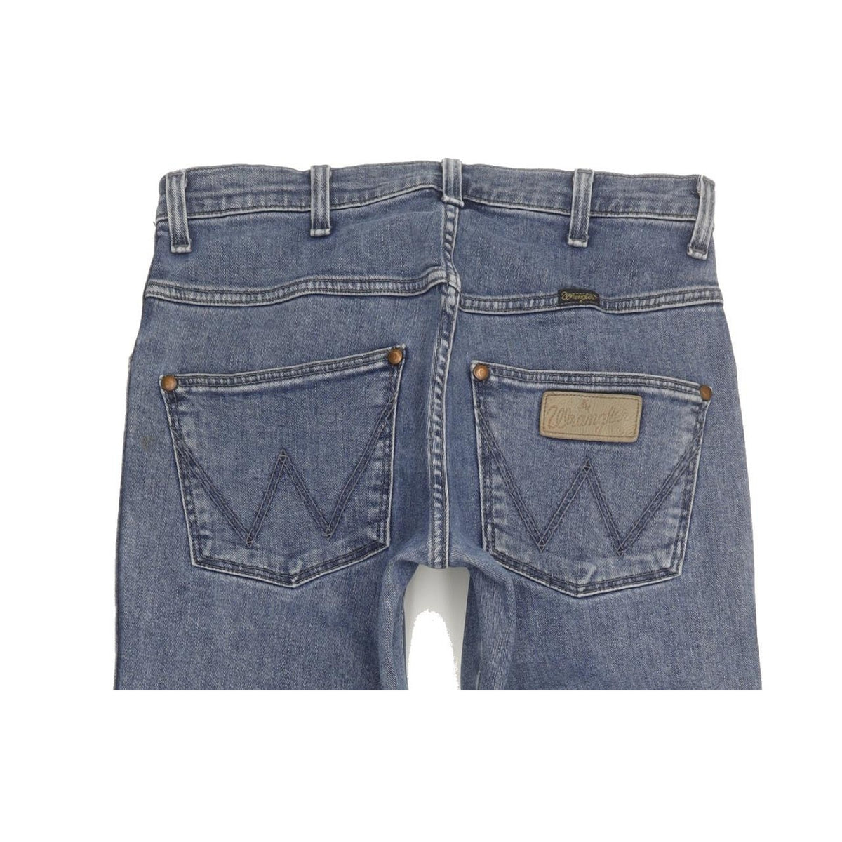Wrangler Alaska Men Blue Straight Regular Stretch Jeans W29 L34