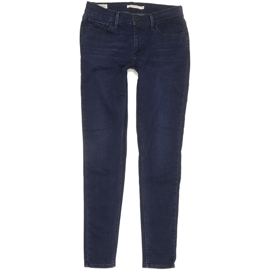 Levi's 710 Super Women Blue Skinny Slim Stretch Jeans W30 L30