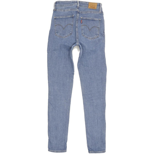 Levi's 721 Women Blue Skinny Slim Stretch Jeans W26 L28