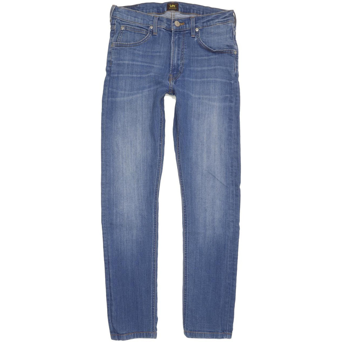 Lee Luke Men Blue Skinny Slim Stretch Jeans W31 L28