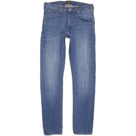 Lee Luke Men Blue Skinny Slim Stretch Jeans W31 L28