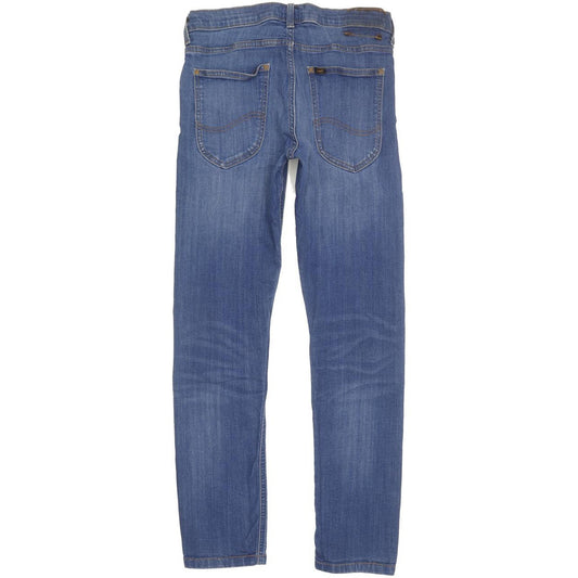 Lee Luke Men Blue Skinny Slim Stretch Jeans W31 L28
