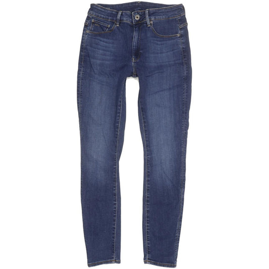 G-Star 3301 High Women Blue Skinny Slim Stretch Jeans W29 L28