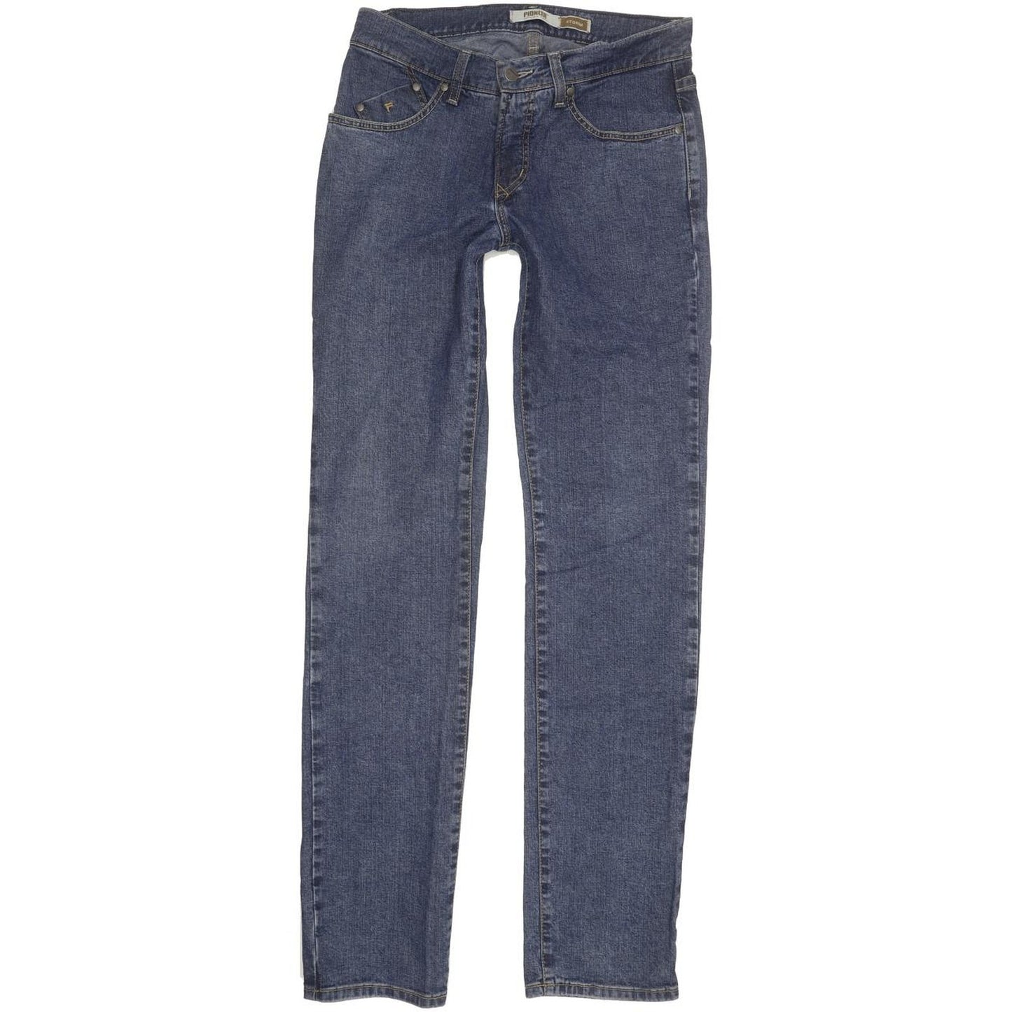 Pioneer Storm Men Blue Straight Regular Stretch Jeans W30 L34