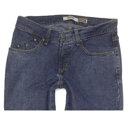 Pioneer Storm Men Blue Straight Regular Stretch Jeans W30 L34
