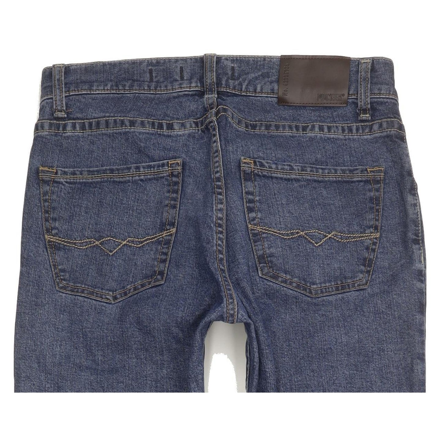 Pioneer Storm Men Blue Straight Regular Stretch Jeans W30 L34
