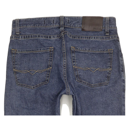 Pioneer Storm Men Blue Straight Regular Stretch Jeans W30 L34