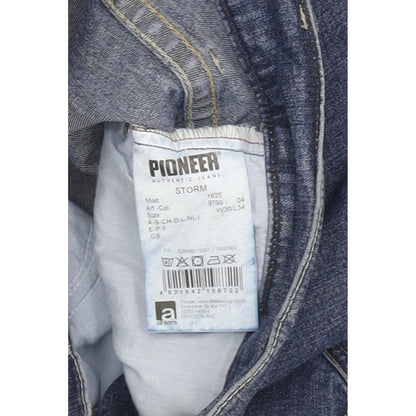 Pioneer Storm Men Blue Straight Regular Stretch Jeans W30 L34