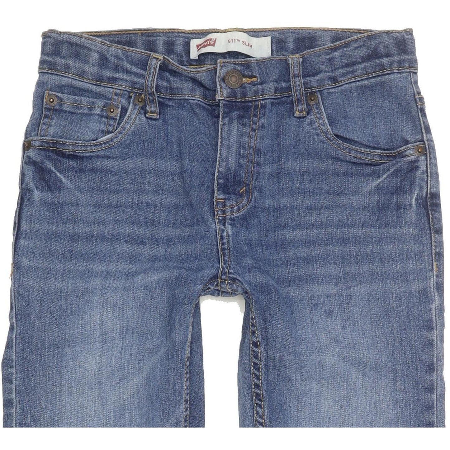 Levi's 511 Kids Blue Straight Slim Jeans W26 L29