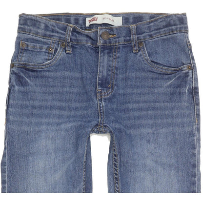 Levi's 511 Kids Blue Straight Slim Jeans W26 L29