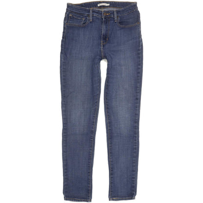 Levi's 721 Filiforme Women Blue Skinny Slim Stretch Jeans W30 L29