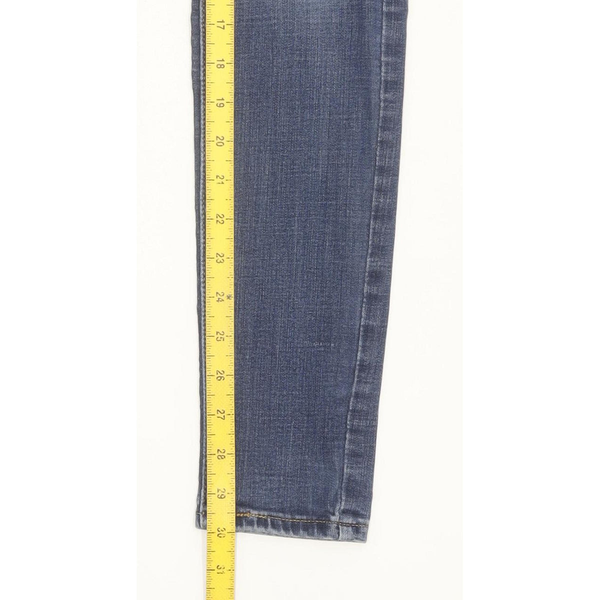 Levi's 710 Super Women Blue Skinny Slim Stretch Jeans W26 L30