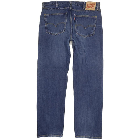 Levi's 505 Men Blue Straight Regular Jeans W38 L31