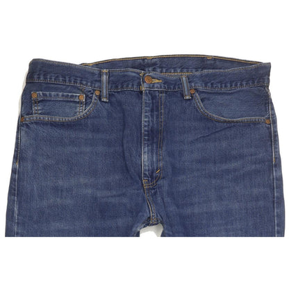 Levi's 505 Men Blue Straight Regular Jeans W38 L31