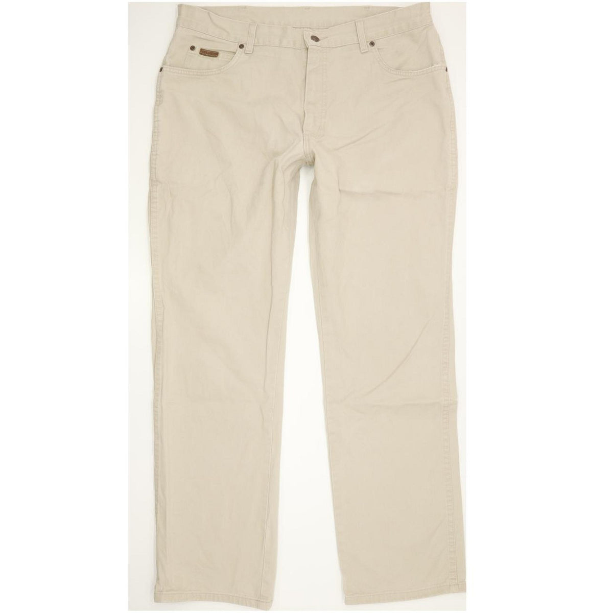 Wrangler Texas Men Beige Straight Regular Jeans W38 L32