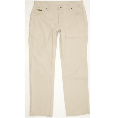 Wrangler Texas Men Beige Straight Regular Jeans W38 L32