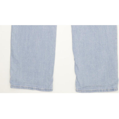 Levi's Slimming Women Blue Straight Slim Stretch Jeans W30 L31