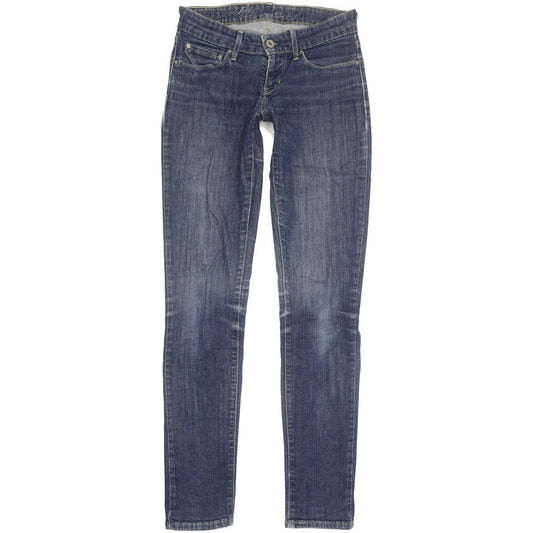 Levi's Demi Curve Women Blue Skinny Slim Stretch Jeans W25 L30