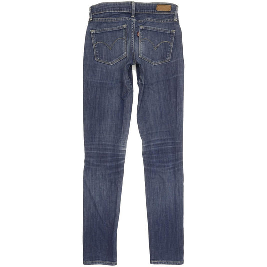 Levi's Demi Curve Women Blue Skinny Slim Stretch Jeans W25 L30