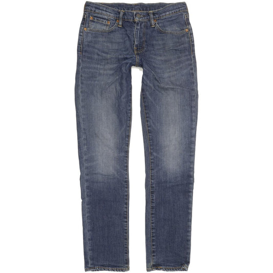 Levi's 511 Men Blue Straight Slim Jeans W30 L31