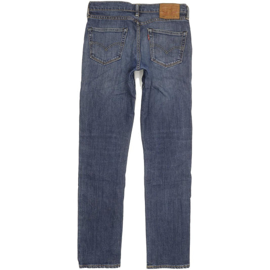 Levi's 511 Men Blue Straight Slim Jeans W30 L31