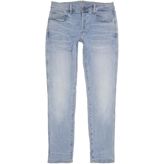 G-Star 3301 Men Blue Skinny Slim Stretch Jeans W30 L31