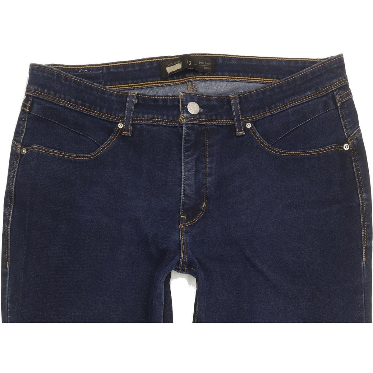 Levi's Demi Curve Women Blue Skinny Slim Stretch Jeans W32 L31