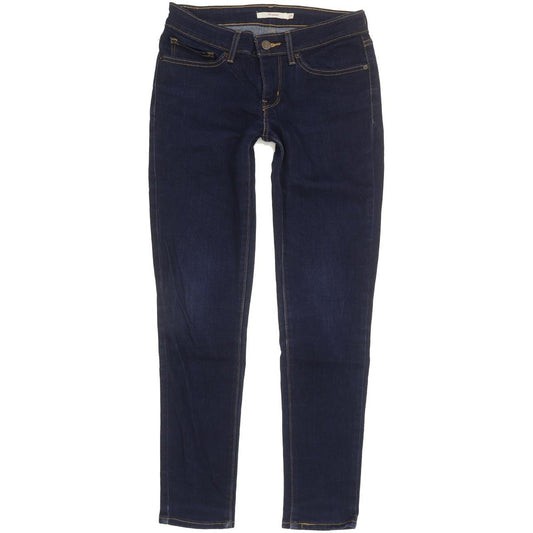 Levi's 711 Women Blue Skinny Slim Stretch Jeans W27 L27