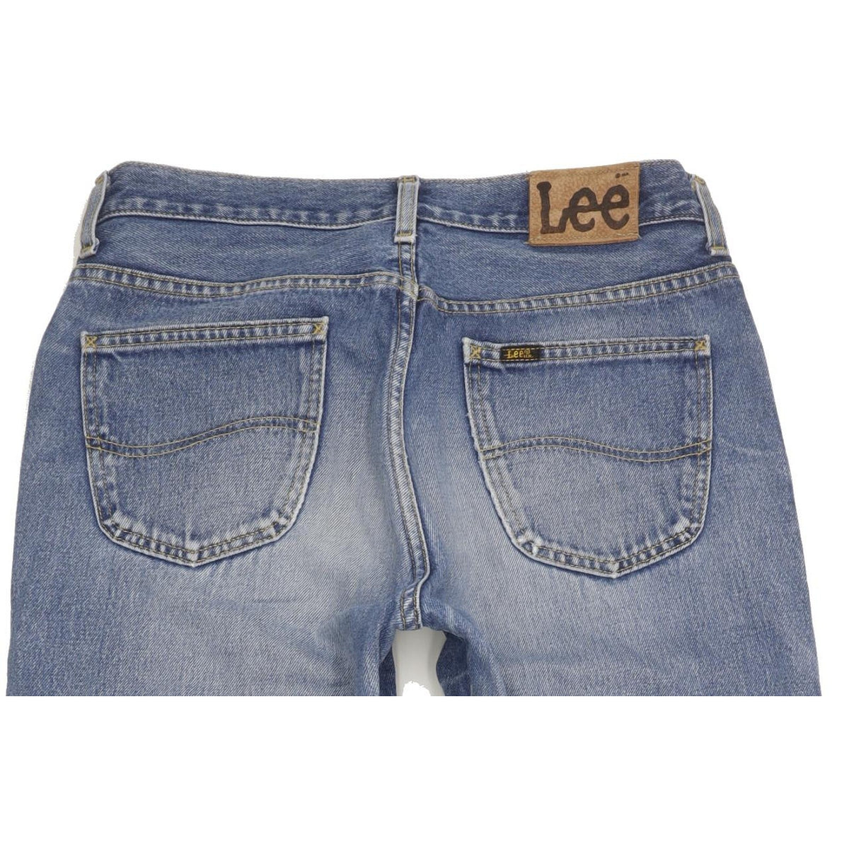 Lee Portland Men Blue Straight Regular Jeans W33 L34