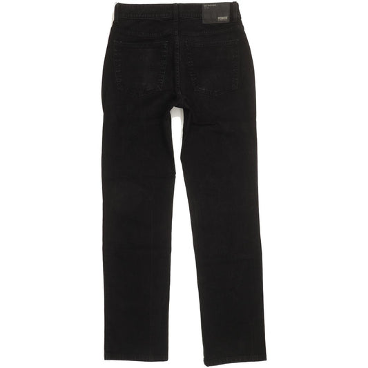 Pioneer Ron Men Black Straight Regular Stretch Jeans W32 L31