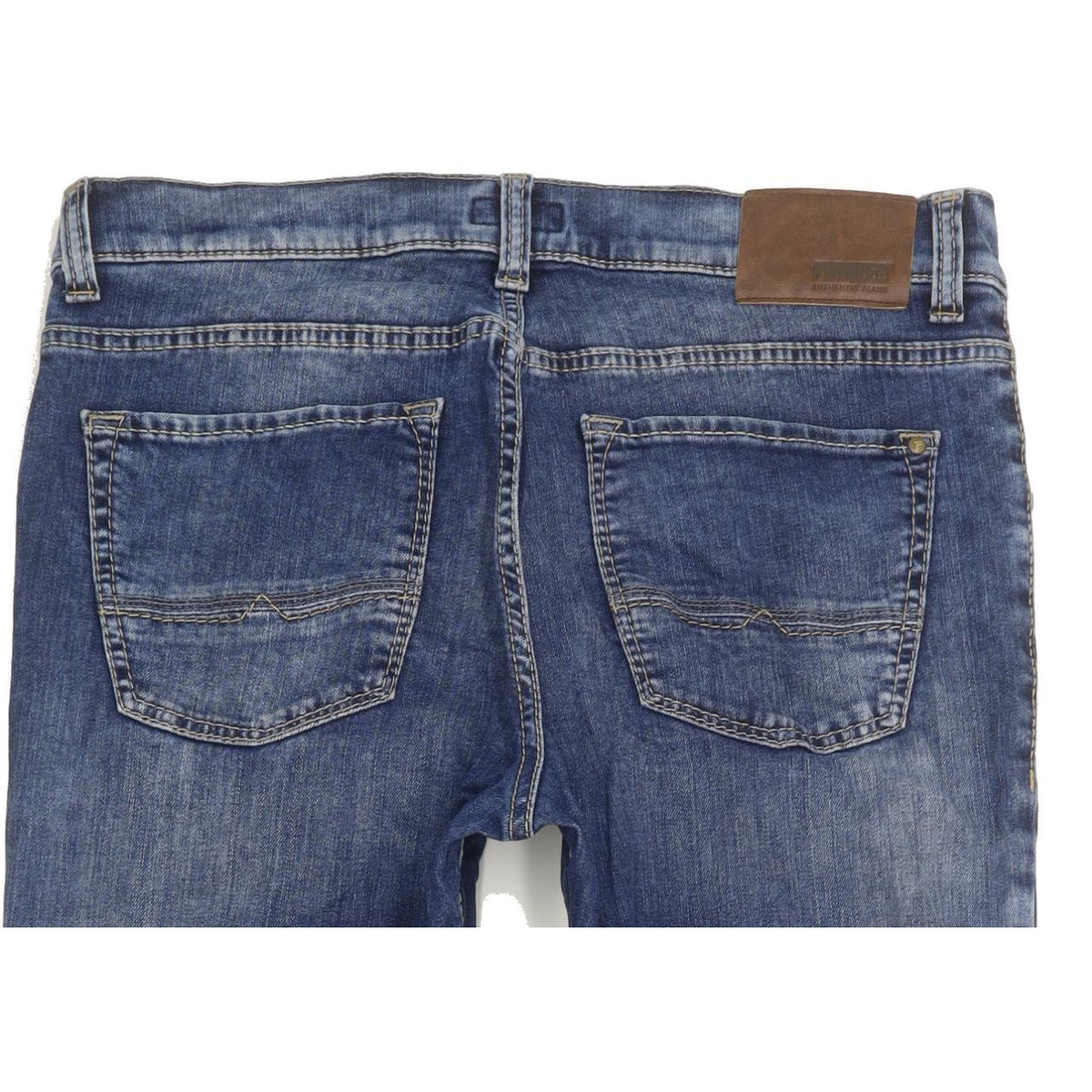 Pioneer Rando Men Blue Straight Regular Stretch Jeans W36 L34