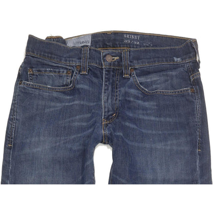 Levi's 511 Men Blue Straight Slim Stretch Jeans W32 L33