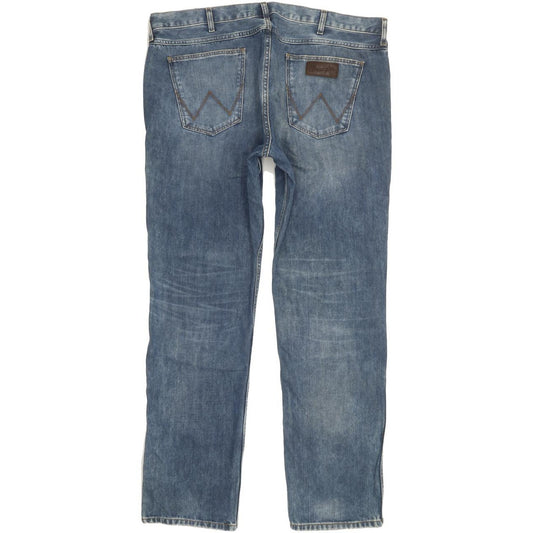 Wrangler Greensboro Men Blue Straight Regular Jeans W40 L33