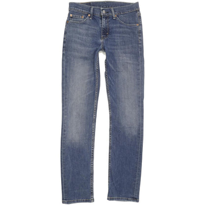 Levi's 511 Men Blue Straight Slim Stretch Jeans W30 L32
