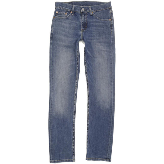 Levi's 511 Men Blue Straight Slim Stretch Jeans W30 L32