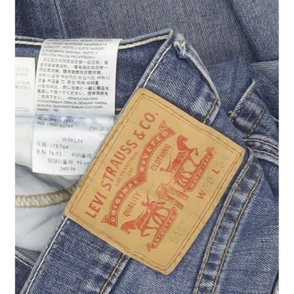Levi's 511 Men Blue Straight Slim Stretch Jeans W30 L32