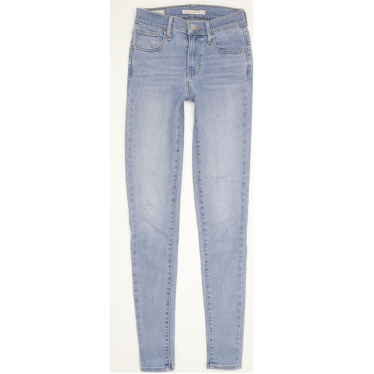 Levi's 720 Women Blue Skinny Slim Stretch Jeans W24 L30