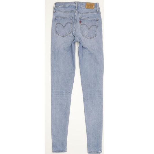 Levi's 720 Women Blue Skinny Slim Stretch Jeans W24 L30
