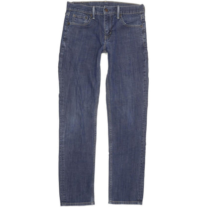Levi's 511 Men Blue Straight Slim Stretch Jeans W30 L30