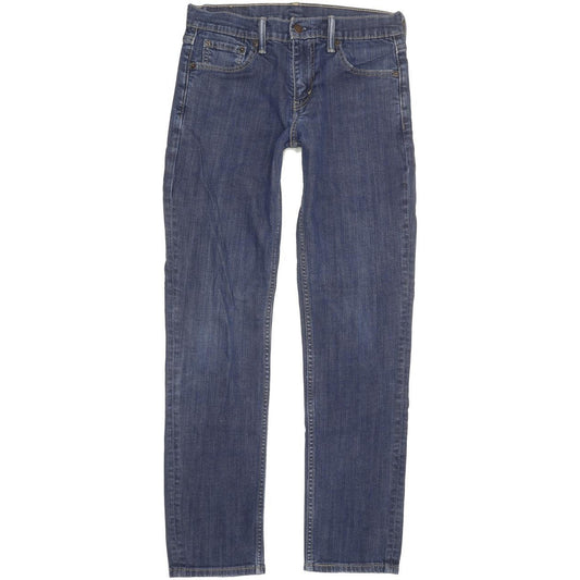 Levi's 511 Men Blue Straight Slim Stretch Jeans W30 L30