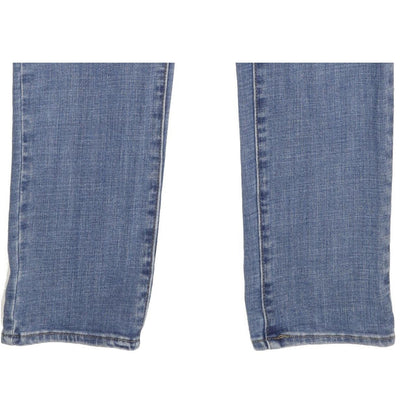 Levi's Slimming Women Blue Straight Slim Stretch Jeans W27 L34