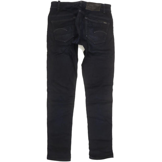 G-Star 3301 Men Navy Skinny Slim Stretch Jeans W32 L32